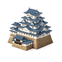 Himeji Castle 3D icon