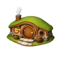 Hobbit House 3D icon