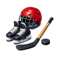 Hockey Gear 3D icon