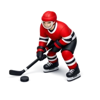 Hockey Player 3D icon
