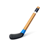 Hockey Stick 3D icon