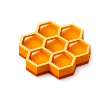 Honeycomb 3D icon