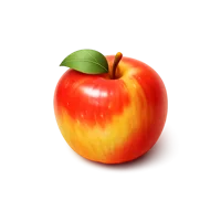Honeycrisp Apple 3D icon