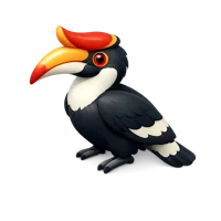 Hornbill 3D icon