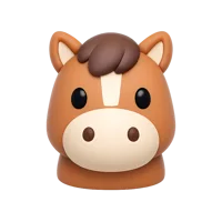 Horse 3D icon