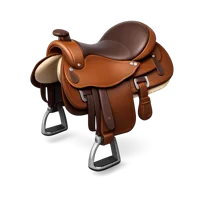 Horse Saddle 3D icon