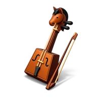Horsehead Fiddle 3D icon