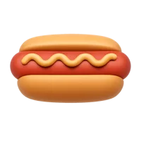 Hot Dog 3D icon