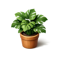 Houseplant 3D icon