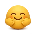 Hugging Face 3D icon
