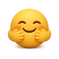 Hugging Face 3D icon