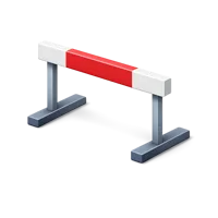 Hurdle 3D icon