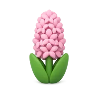 Hyacinth 3D icon