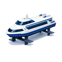 Hydrofoil Ferry 3D icon