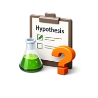 Hypothesis 3D icon