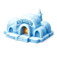 Ice Hotel 3D icon