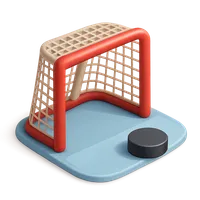 Ice Hockey Goal 3D icon