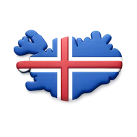 Iceland 3D icon