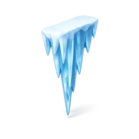 Icicle 3D icon