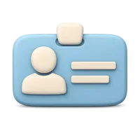ID Button 3D icon