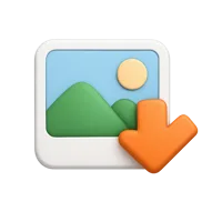 Image Export 3D icon