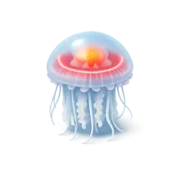 Immortal Jellyfish 3D icon