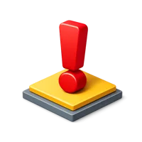 Important Symbol 3D icon