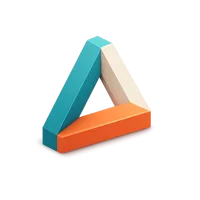 Impossible Triangle 3D icon