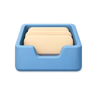 Inbox Tray 3D icon