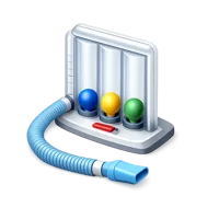Incentive Spirometer 3D icon