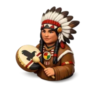 Indigenous Canadian 3D icon