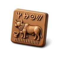 Indus Valley Seal 3D icon