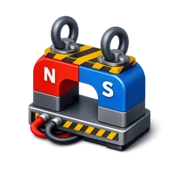 Industrial Magnet 3D icon