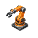 Industrial Robot 3D icon