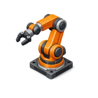 Industrial Robot 3D icon