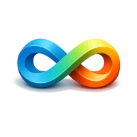 Infinity Symbol 3D icon