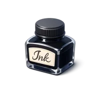 Ink Bottle 3D icon