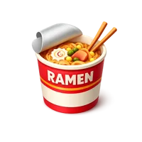 Instant Ramen 3D icon