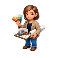 Interior Designer 3D icon