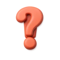 Interrobang 3D icon