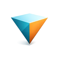 Inverted Pyramid 3D icon