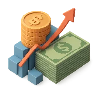 Investment 3D icon