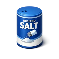 Iodized Salt 3D icon
