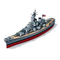 Iowa-Class Battleship 3D icon