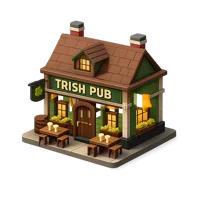 Irish Pub 3D icon