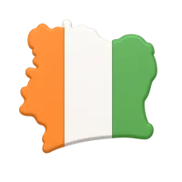 Ivory Coast 3D icon