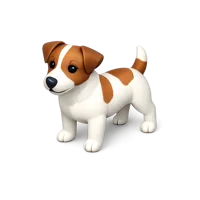 Jack Russell Terrier 3D icon