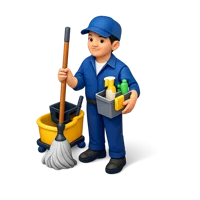 Janitor 3D icon