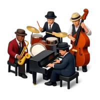 Jazz Band 3D icon