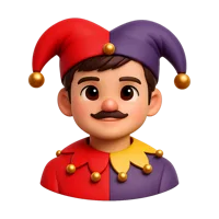 Jester Avatar 3D icon